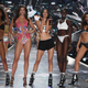 (L-R) Cheyenne Maya Carty, Sofie Rovenstine, Sadie Newman, Subah Koj, Georgia Fowler, and Mayowa Nicholas walk the runway during the 2018 Victoria’s Secret Fashion Show at Pier 94 on November 8, 2018 in New York City.